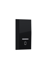 ^ MODYS BUTTON WITH INDICATOR & SYMBOL BOILER 1 M. MATT BLACK