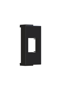 ^ MODYS MOUNTING FRAME BLANK FOR KEYSTONE MATT BLACK 1 M. IP21