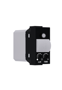 ^ MODYS PIR MOTION DETECTOR MATT BLACK 1 M. 1P 5(1)A 230VAC IP20