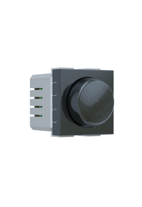 ^ MODYS ROTARY 2-WAY DIMMER LED (7-110W) 2ΣΤ. 250VAC IP20 ANTHRACITE