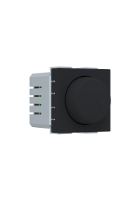 ^ MODYS ROTARY 2-WAY DIMMER LED (7-110W) 2ΣΤ. 250VAC IP20 MATT BLACK