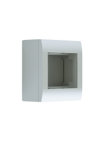 ^ WALL MOUNTING BOX 2M IP20 IVORY