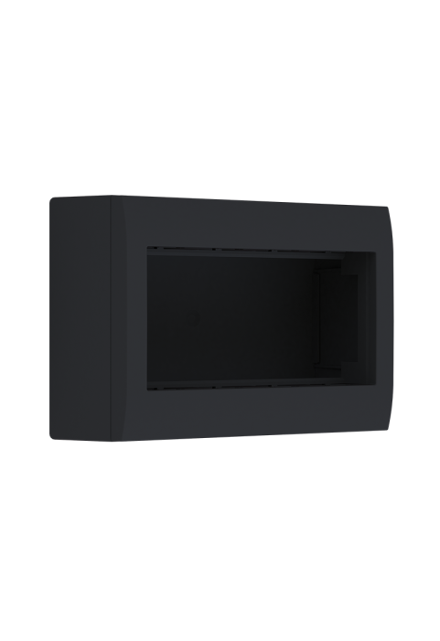^ WALL MOUNTING BOX 2M IP20 MAT BLACK