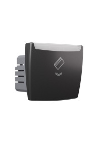 ^ MODYS MECHANICAL CARD SWITCH 220V 10A IP 20 ANTHRACITE