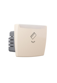 ^ MODYS MECHANICAL CARD SWITCH 220V 10A IP 20 IVORY
