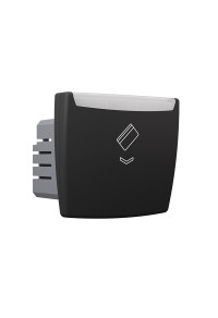 ^ MODYS MECHANICAL CARD SWITCH 220V 10A IP 20 MATT BLACK