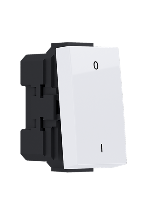 ^MODYS 2-POLE SWITCH (0-1) WHITE 1 M. 2P 10AX 250VAC IP20 