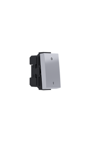 ^MODYS 2-POLE SWITCH (0-1) SILVER 1 M. 2P 10AX 250VAC IP20 