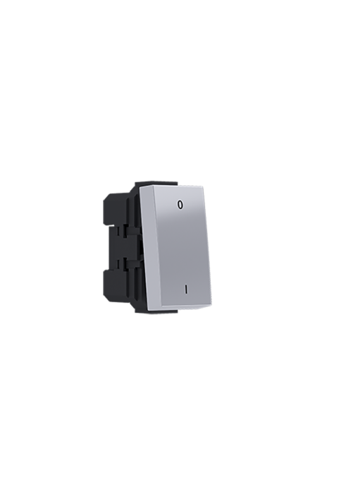 ^MODYS 2-POLE SWITCH (0-1) SILVER 1 M. 2P 10AX 250VAC IP20 