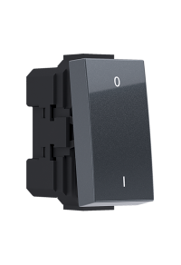 ^MODYS 2-POLE SWITCH (0-1) ANTHRACITE 1 M. 2P 10AX 250VAC IP20 