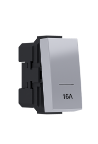 ^MODYS 2-POLE SWITCH (0-1) WITH 16A INDICATOR SILVER 1 M. 2P 16AX 250VAC IP20 