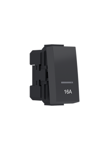 ^MODYS 2-POLE SWITCH (0-1) WITH 16A INDICATOR ANTHRACITE 1 M. 2P 16AX 250VAC IP20 