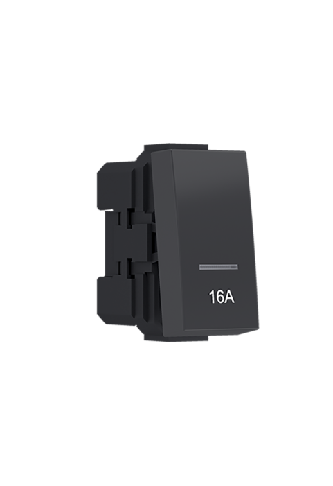 ^MODYS 2-POLE SWITCH (0-1) WITH 16A INDICATOR ANTHRACITE 1 M. 2P 16AX 250VAC IP20 