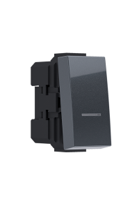 ^MODYS PUSH BUTTON SWITCH ANTHRACITE 1 M. 1P 10A 250VAC IP20 