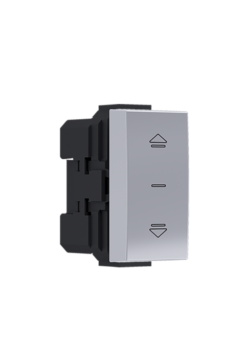 ^ MODYS BLIND SWITCH SILVER 1 M. 2P 10AX 250VAC IP20 