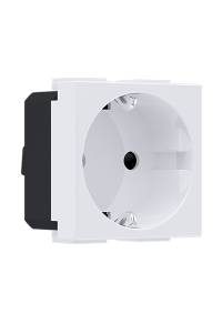 MODYS SCHUKO SOCKET WHITE 2 M. 2P+E 16A 250VAC IP20