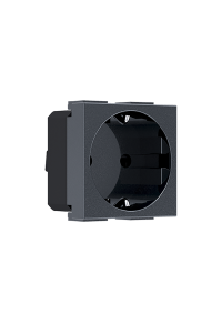 MODYS SCHUKO SOCKET ANTHRACITE 2 M. 2P+E 16A 250VAC IP20
