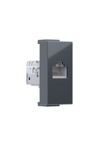 ^ MODYS DATA SOCKET ANTHRACITE 1 M. RJ45 CAT.5Ε UNSCREENED IP20