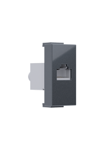 ^ MODYS DATA SOCKET ANTHRACITE 1 M. RJ45 CAT.6 SCREENED IP20