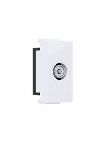 ^ MODYS TV-R SOCKET MALE CONNECTOR WHITE 1 M. ENL-LINE IP20
