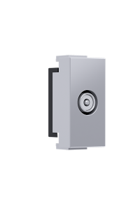^ MODYS TV-R SOCKET MALE CONNECTOR SILVER 1 M. ENL-LINE IP20