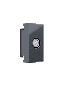 ^ MODYS TV-R SOCKET MALE CONNECTOR ANTHRACITE 1 M. ENL-LINE IP20