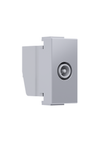^ MODYS TV-R SOCKET END-LINE SILVER 1 M. IP20