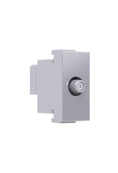 ^ MODYS SAT SOCKET END-LINE SILVER 1 M. IP20