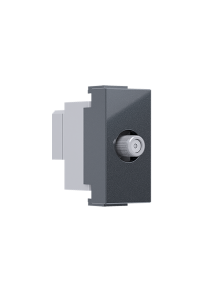 ^ MODYS SAT SOCKET END-LINE ANTHRACITE 1 M. IP20