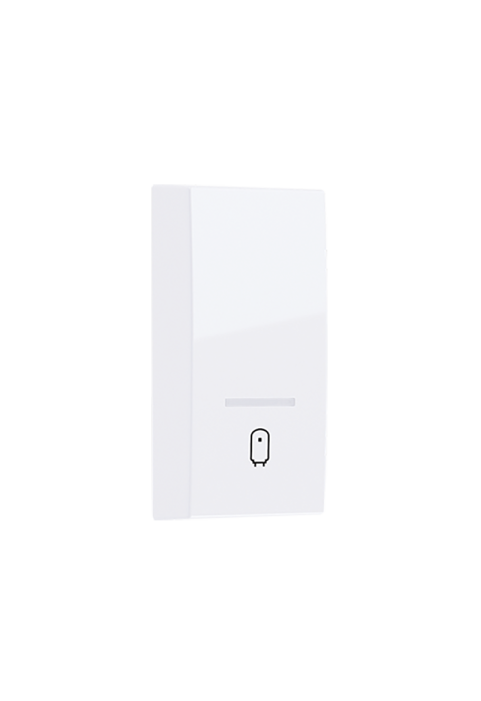 ^ MODYS BUTTON WITH INDICATOR & SYMBOL BOILER 1 M. WHITE