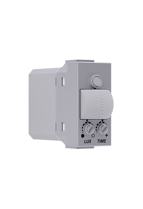 ^ MODYS PIR MOTION DETECTOR SILVER 1 M. 1P 5(1)A 230VAC IP20