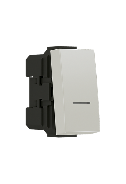 ^MODYS PUSH BUTTON SWITCH IVORY 1 M. 1P 10A 250VAC IP20 