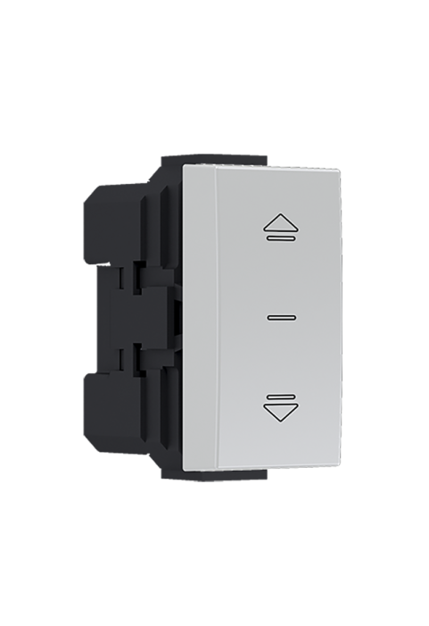 ^MODYS PUSH BUTTON BLIND SWITCH IVORY 1 M. 2P 10A 250VAC IP20 