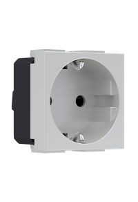 MODYS SCHUKO SOCKET WITH SHUTTERS IVORY 2 M. 2P+E 16A 250VAC IP20