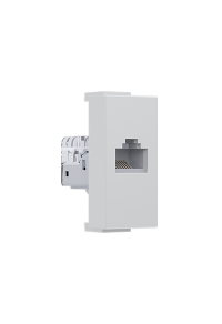 ^ MODYS DATA SOCKET IVORY 1 M. RJ45 CAT.5Ε UNSCREENED IP20