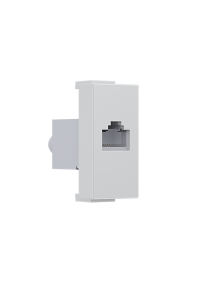^ MODYS DATA SOCKET IVORY 1 M. RJ45 CAT.6 SCREENED IP20