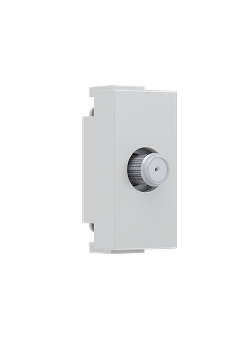 ^ MODYS SAT SOCKET FEMALE CONNECTOR IVORY 1 M. END-LINE IP20