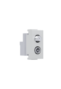 ^ MODYS SAT TV-R SOCKET END-LINE IVORY 1 M. IP20