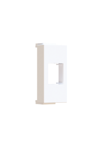 ^ MODYS MOUNTING FRAME BLANK FOR KEYSTONE WHITE 1 M. IP20