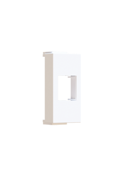 ^ MODYS MOUNTING FRAME BLANK FOR KEYSTONE WHITE 1 M. IP20