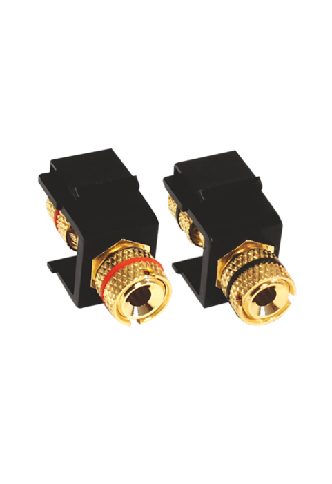 ^ MODYS 2XAUDIO ADAPTER LS 4MM KS BLACK