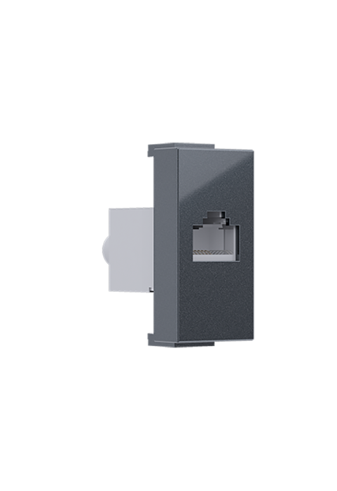 ^ MODYS DATA SOCKET ANTHRACITE 1 M. RJ45 CAT.6A SCREENED IP20