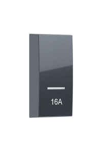 ^ MODYS BUTTON WITH INDICATOR & SYMBOL 16A 1 M. ANTHRACITE