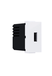^ MODYS USB CHARGER WHITE 1 M. 1XUSB 5VDC 1.2A IP20