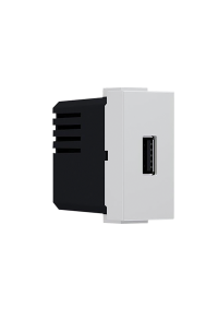 ^ MODYS USB CHARGER IVORY 1 M. 1xUSB 5VDC 1.2A IP20