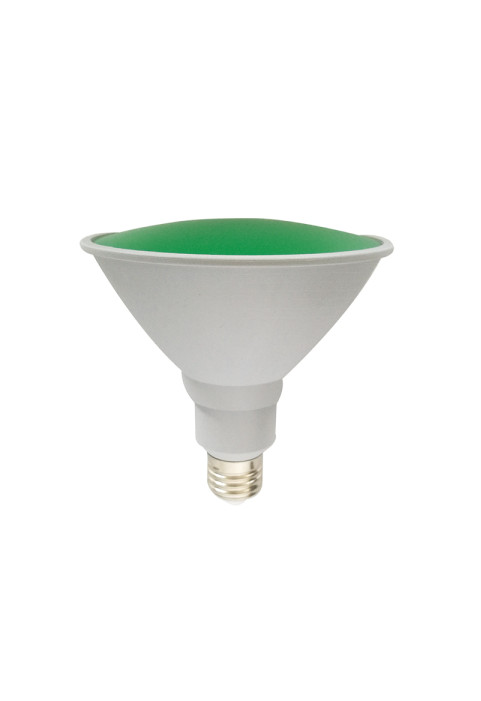 LED SMD E27 PAR38 15W GREEN 1150LM 42V AC RA80 30000H 110°  IP65 