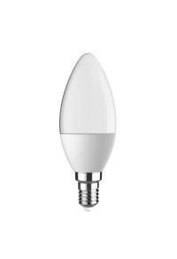 ЛЕД КЕНДЪЛ СТЕП ДИМИРУЕМА E14 230V 7W 6000K 230° 570LM RA80
