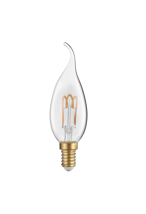 ЛЕД E14 КЕНДЪЛ TIP 3W 2700K 230V AC 300° 220LM RA80