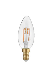 ЛЕД E14 КЕНДЪЛ 3W 2700K 230V AC 300° 220LM RA80