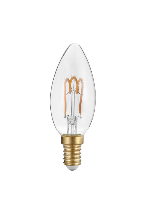 ЛЕД E14 КЕНДЪЛ 3W 2700K 230V AC 300° 220LM RA80